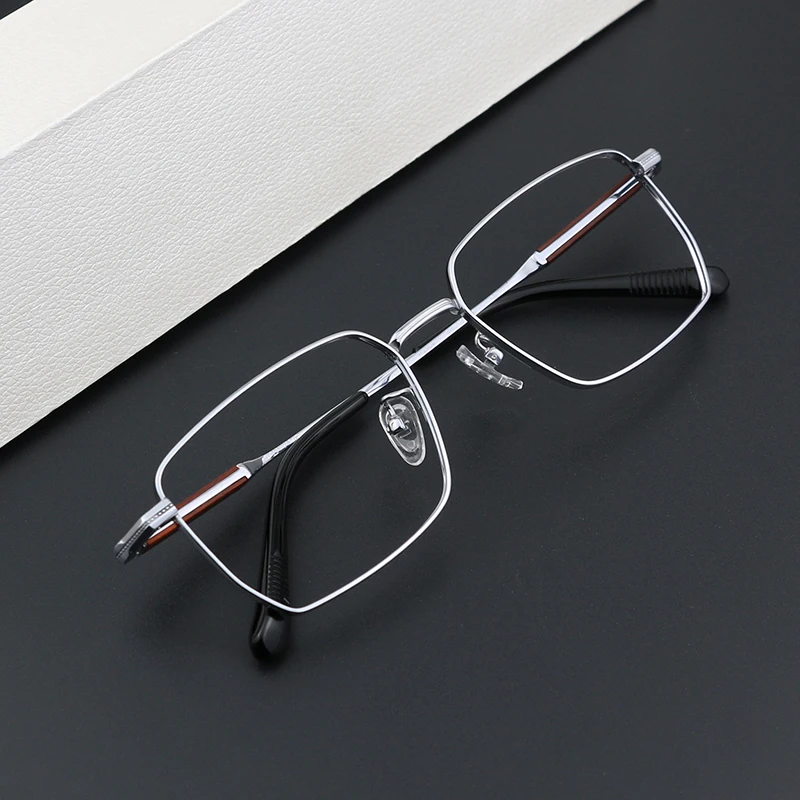 

Retro Sandalwood Legs Pure Titanium Men Women Frame Small Faces Ultra-light Myopia Reading Eyeglasses Frames Spectacles Eyewear