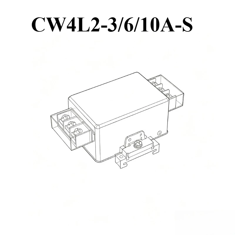 単相バイポーラパワーフィルタ-cw4l2-3-6-10a-s-005-ガイドウェイ-emi-干渉防止-ac-220v