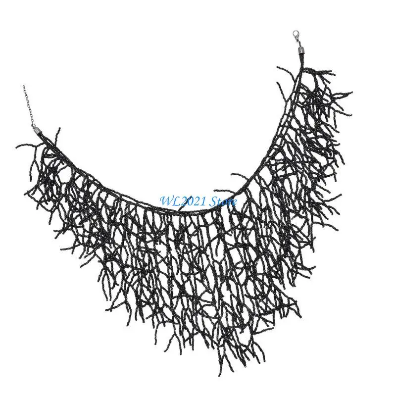 

G5GC Fashionable Coral Necklace Jewelry Accessory for Contemporary Female Styles