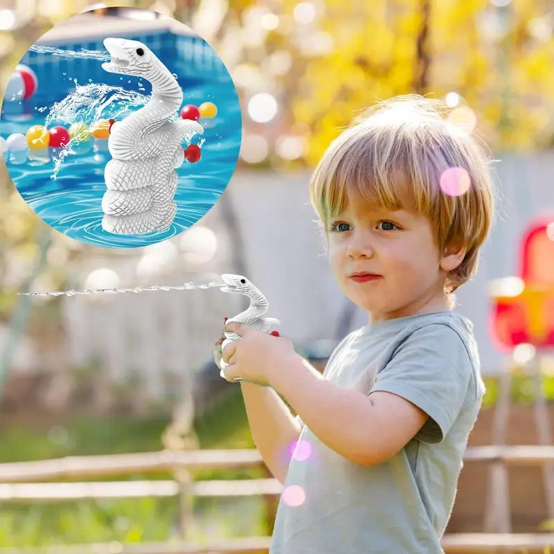 Water Squirter Snake Water Soaker Long Range Fun Soaker Squirt Toys For Pool Summer Backyard Beach Activities