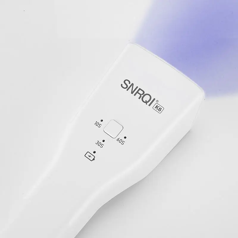 Venda quente 2-em-1 portátil mini flash cura luz sem fio uv led gel lâmpada do prego para secador de feixe focado