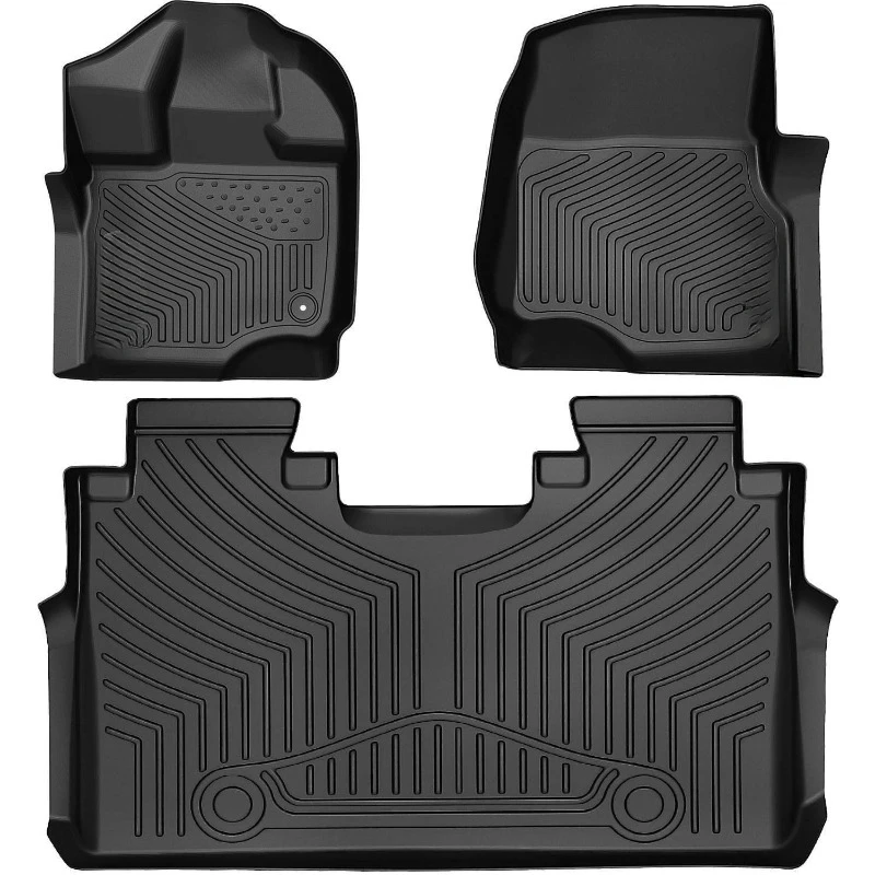 

Floor Mats Liners for 2015 2016 2017 2018 2019 2020 2021 2022 2023 2024 Ford F-150/F-150 Lightning Super Crew Cab United States