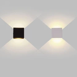 Moderno Lámpara Led De Pared Interior 6W 12W Moderna Apliques de Luz para Pared Aluminio Perfecto para Cuarto Corredor Oficina Salon Dormitorio Sala Pasillo Iluminación Interior Hogar Luces Escalera