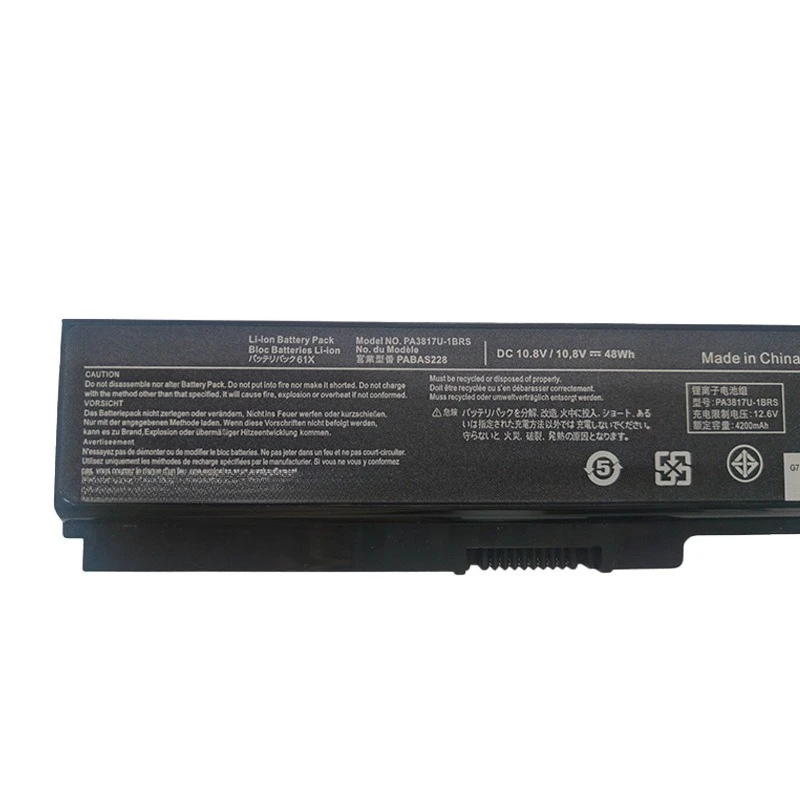 New Replacement Laptop Battery PA3817 10.8V 4200mAh For Toshiba Satellite Pro C650 C660D L745 L740 L655 L750 L750D PA3817U-1BRS