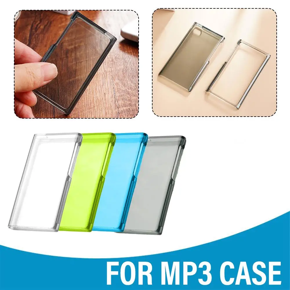 MP3 Protective Sleeve Suitable For Apple IPod Nano 7 Protective Case Nano 7 Solid Color PC Transparent Single Bottom Double V4X5