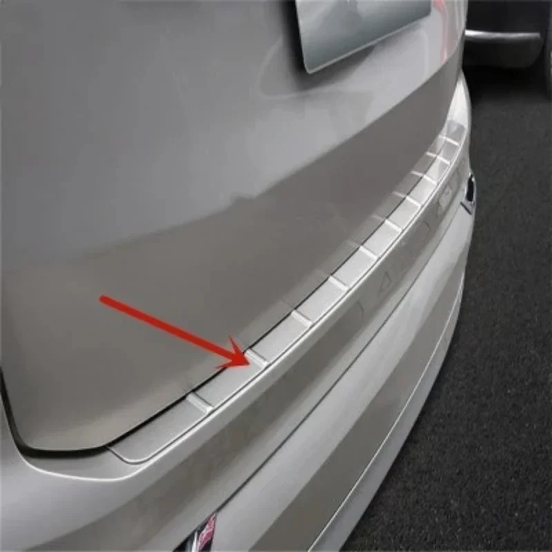 stainless steel Rear Bumper Protector Sill Trunk Rear guard Tread Plate Trim For Volvo XC90 2015 2016 2017 2018 2019 2020