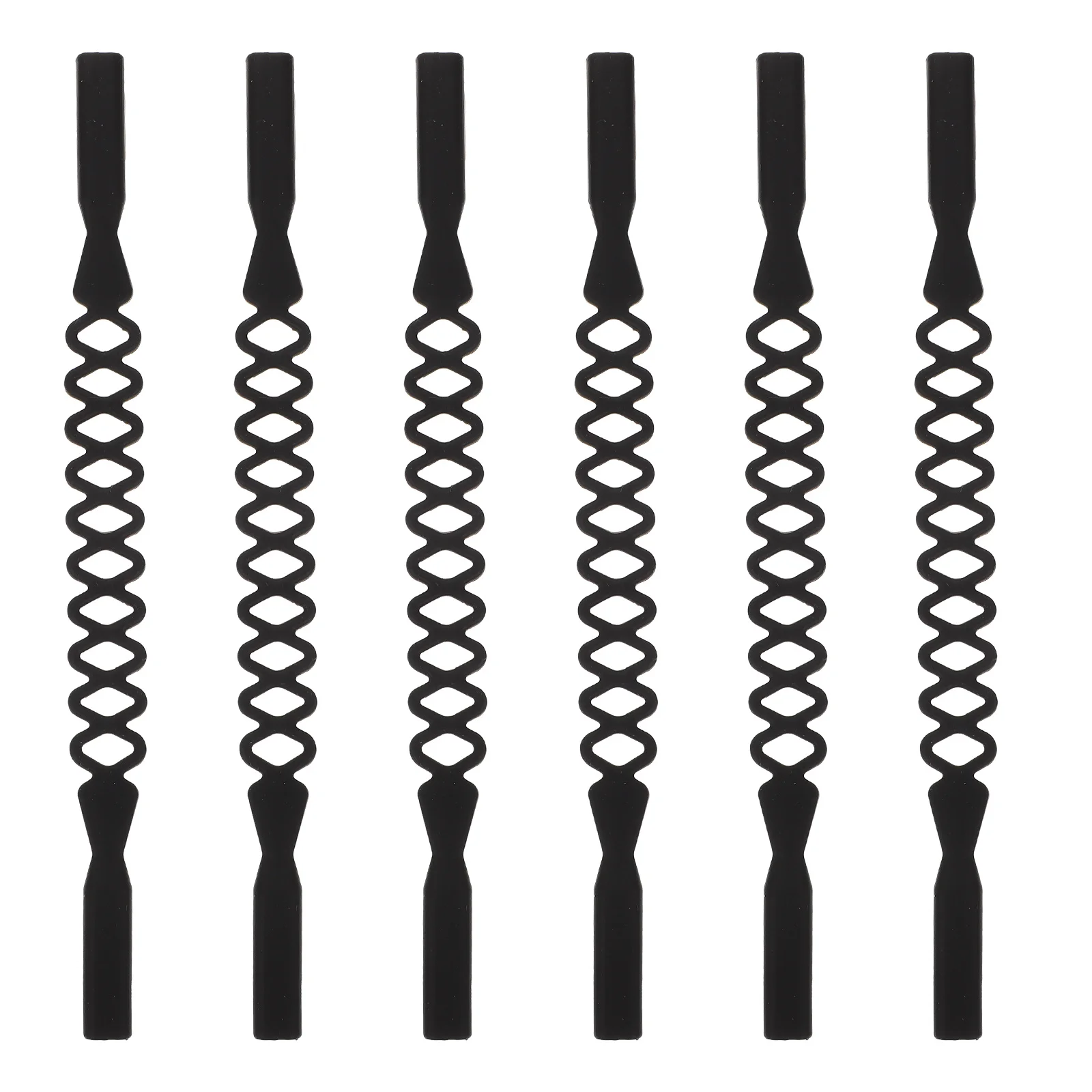 

6 Pcs Non-slip Glasses Strap Holder Eyeglass Straps Eyeglasses Lanyard Rope Anti Grip Silica Gel for Sports