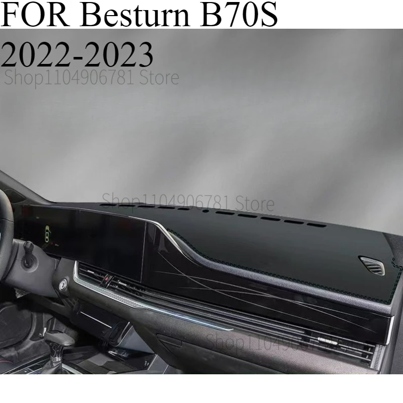 FOR Besturn B70S 2022-2023 Car Dash Mat Dashmat Dashboard  Cover Sun Shade Dash Board Cover Carpet  Accessories