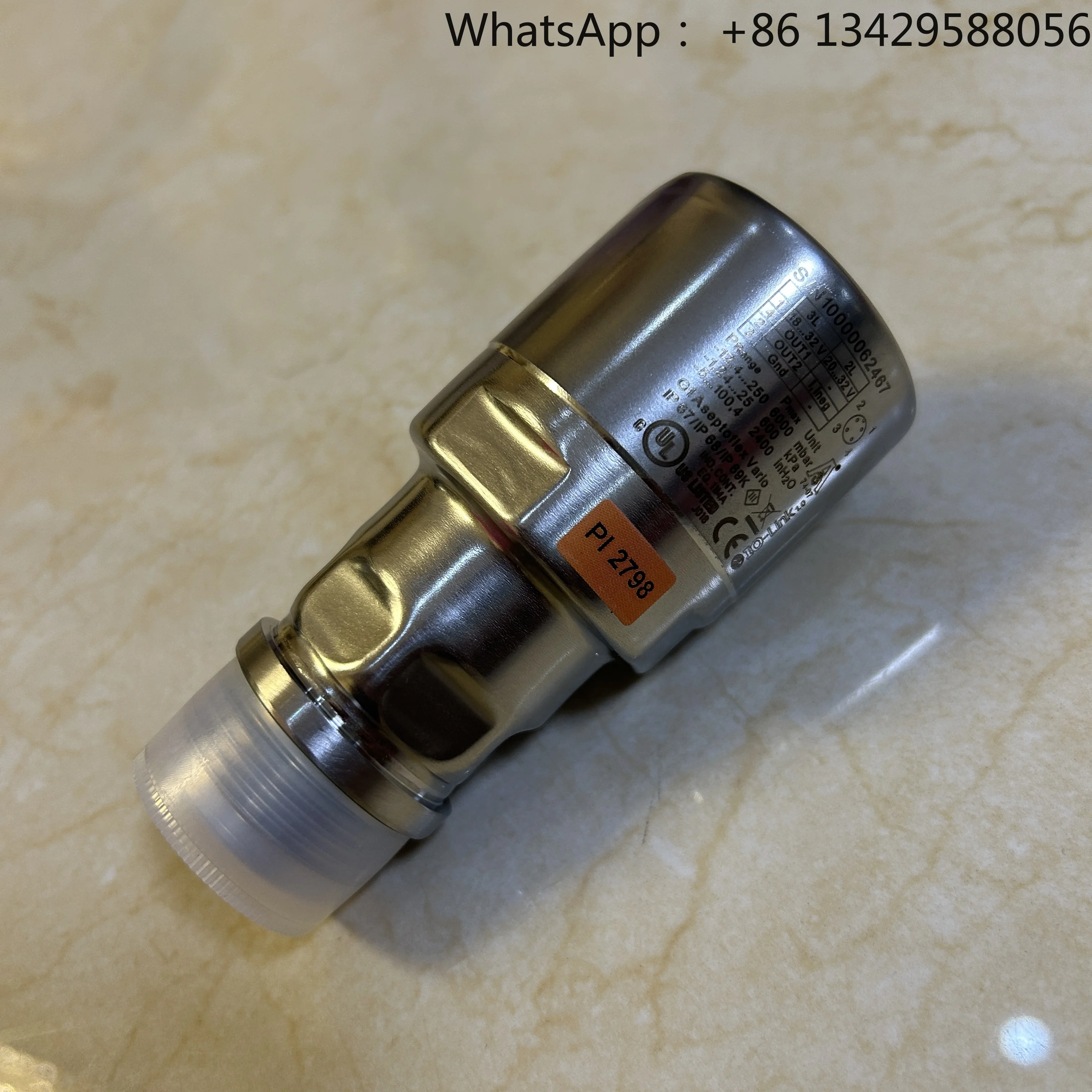 

IFM PI2798 Pressure Sensor Display PI-25BREA01-MFRKG/US/P for Electrical Equipment