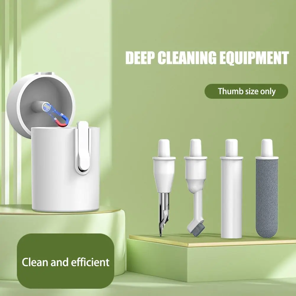 New Cleaning Kit Computer Keyboard Cleaner Brush Earphones Multifunctional Puller Screen Pen Clean Cleaning Keycap Tools Se E1W7