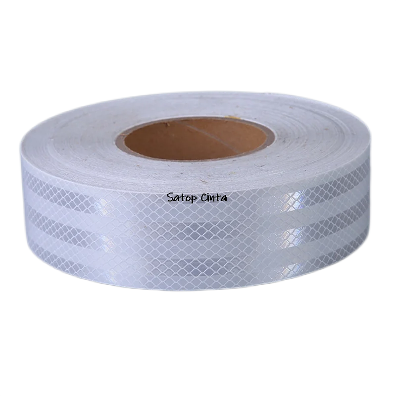 High Intensity Reflective SOLAS Tapes 5cm*45.7m Wide Used For Marine Emergency Sewn With White Stickers On Life Rings Or Clothes