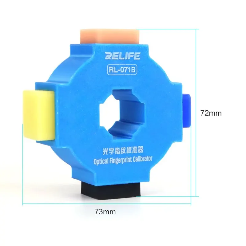 RELIFE RL-071B calibratore di impronte digitali Android per XIAOMI HUAWEI VIVO Phone strumento di calibrazione di impronte digitali ottiche
