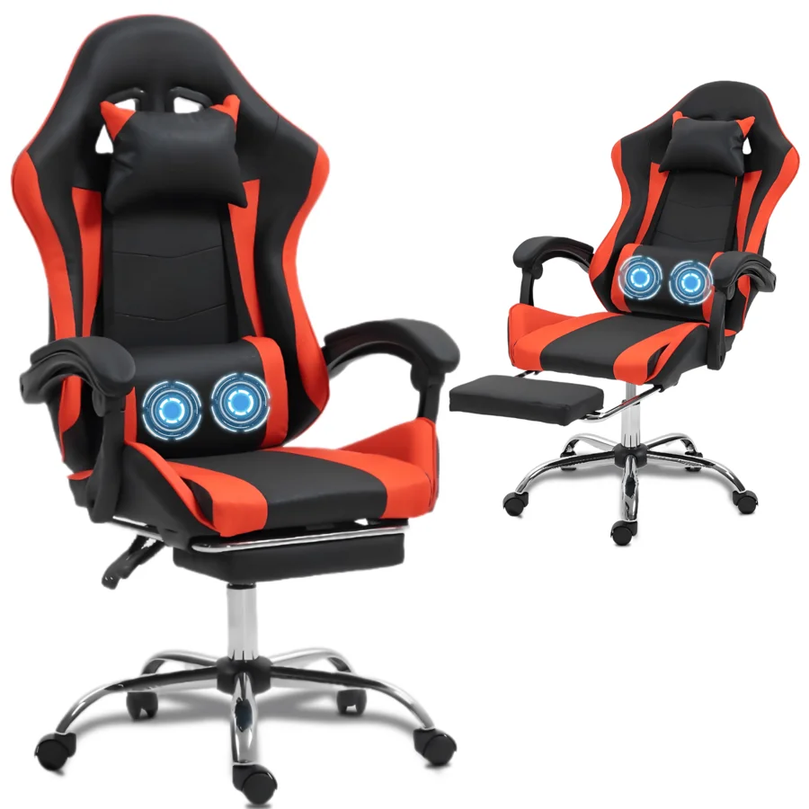 Massage - Fauteuil de jeu avec support lombaire