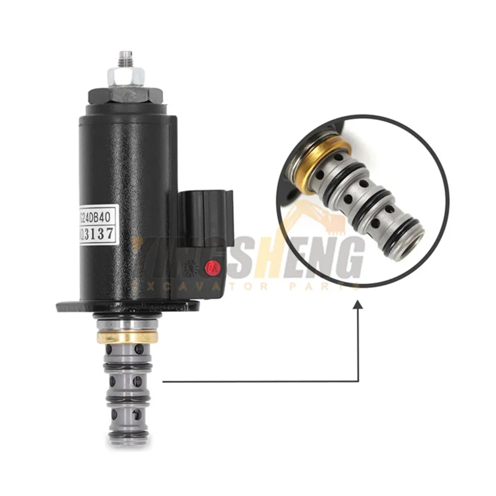 

Экскаваторы Kosteel SK200-6 и SK200-5, детали строительной техники KWE5K-31/G24DB40, регулятор скорости хода электромагнитного клапана