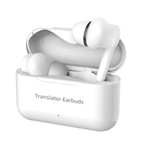 Wireless Earbuds M6 BT Headphone Translator Ear Buds w/ Microphones Charging Case Support Real-time Translation in 71 Languages