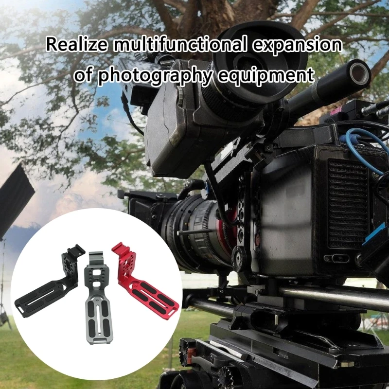 Universelle L -förmige Schnellfreisetzsplatte für Kameras -Aluminiumlegierung mit 1/4 -Zoll -Schraube und mehreren