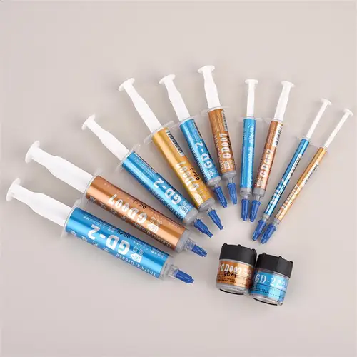 Imagen 2 del producto Pasta de grasa conductora térmica, compuesto de disipador de calor de yeso de silicona para ordenador Cpu GD-3 GD007 GD-2, pasta disipadora de calor ﻿