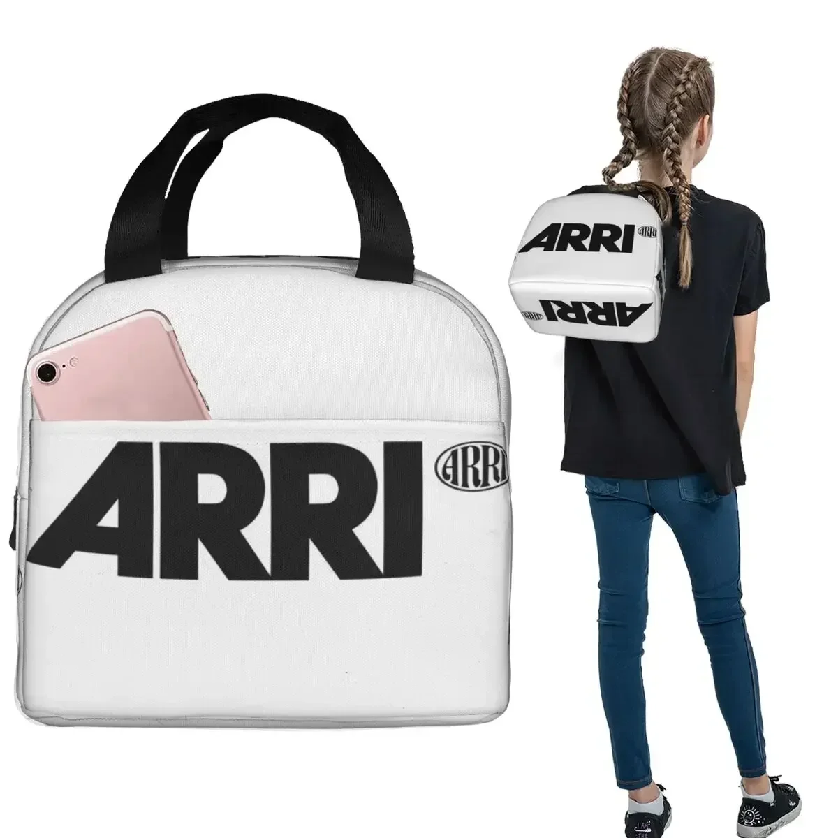 Arri 132 Insulated Lunch Bag for Women Kids Leakproof Food Boxes Thermal Lunch Box Tote