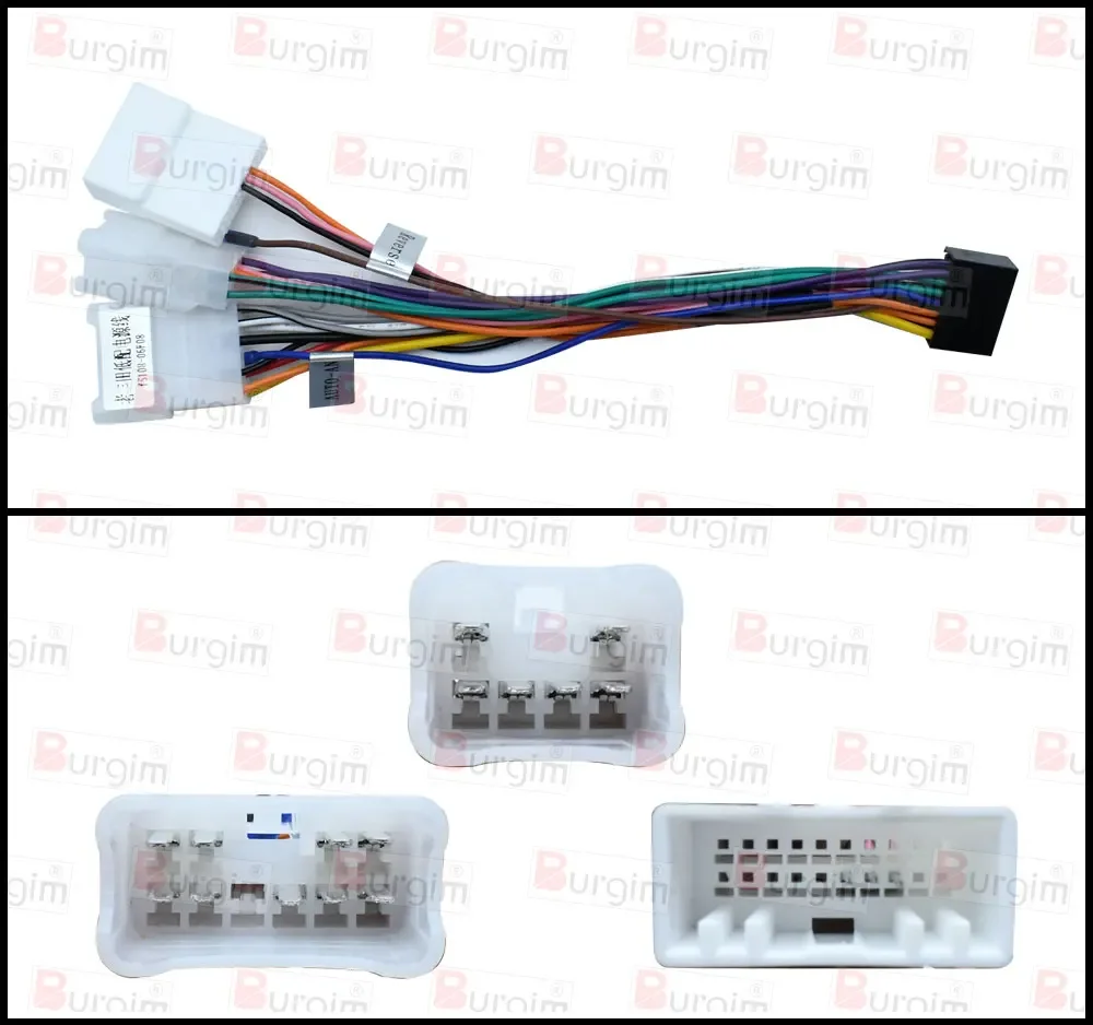 إطار راديو السيارة لسيارة Toyota bB QNC20 دايهاتسو ماتيريا سوبارو ديكس 2005-2016 9 بوصة لوحة ستيريو الأسلاك تسخير سلك الطاقة