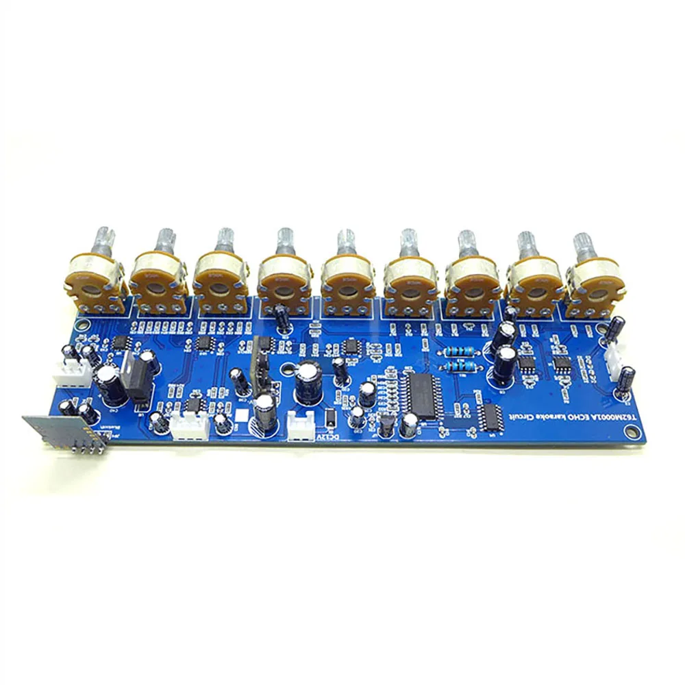 Imagem -03 - Karaoke ok Reverb Board Tone Preamp Pré-amplificador Trebel Bass Controle de Ajuste Música Estéreo Bluetooth T62m0001a T62m0001a