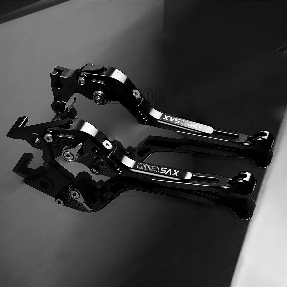 For Yamaha XVS 1300 XVS1300 V-Star Deluxe/Stryker/Stryker Bullet Cowl Motorcycle CNC Adjustable Folding Fold Brake Clutch Levers