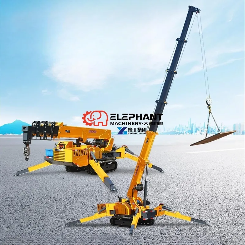 Compact Crawler Boom Lift - Mini-grue araignée compacte à flèche télescopique