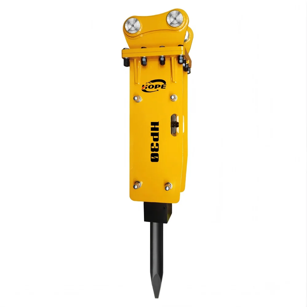 Stable Performance  Hydraulic Breaker Hammer with Free Spare Parts Chisel Pins