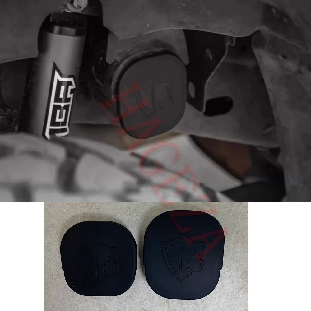 

2PCS For Ford Ranger 2023-2024 Auto Rear Axle Rubber Protective Cover Sandproof Cover silica gel Car Refit Accessories