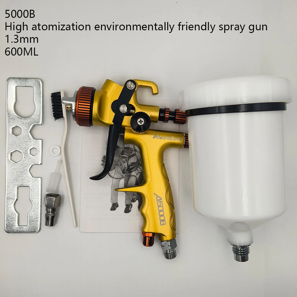 

Low Pressure Environmentally Friendly High Atomization Pneumatic Paint Spray Gun Car Spray Paint Furniture Paint Repair Tool