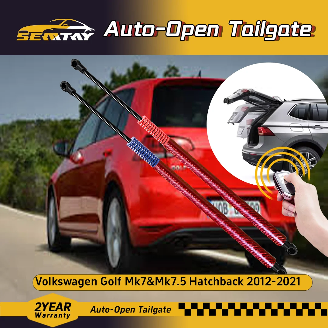 Automatic Lifting Trunk Struts with Spring for Volkswagen Golf Mk7&Mk7.5 Hatchback 2012-2021 Rear Tailgate Boot Lift Supports