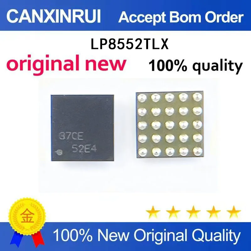 

(5-100 Pieces) Brand new stock LP8552TLX silk screen: 52E4 37CE BGA