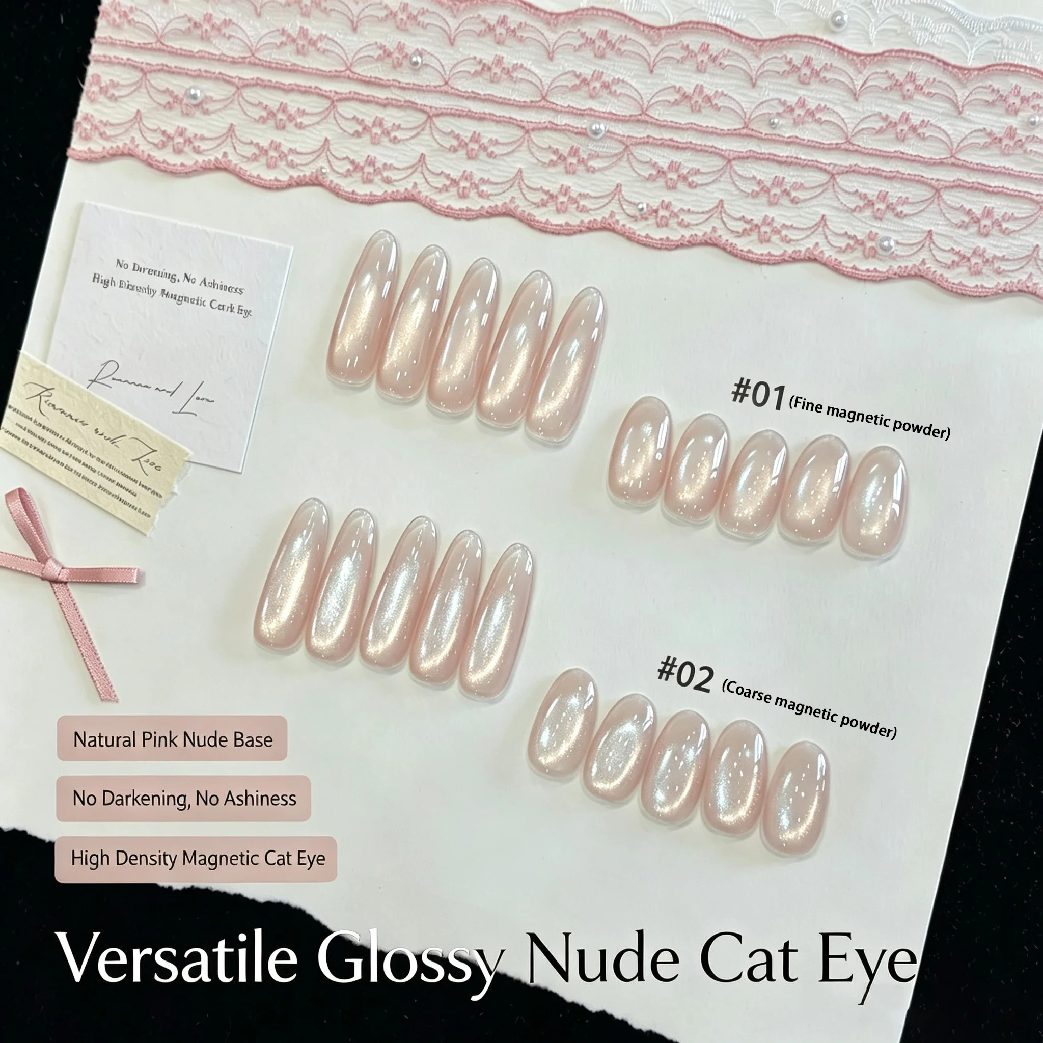 2026 Отбеливающий нюдовый гель – обзор и цена Nail Art Cat Eye Pink