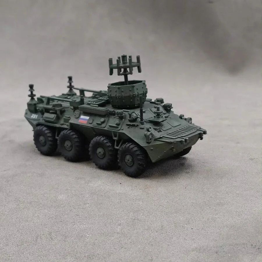 1/72 Russian Wheeled Electronic Warfare Vehicle, SLA Printing Hand-Colored Finished Model Decorative Ornament