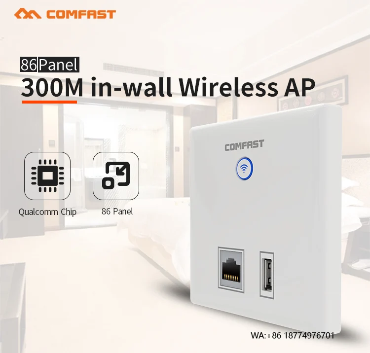 

Hot Sale Comfast CF-E536N Wireless Wifi Access Point Home Router Wi-fi Tp N300 Indoor Access Point for Project