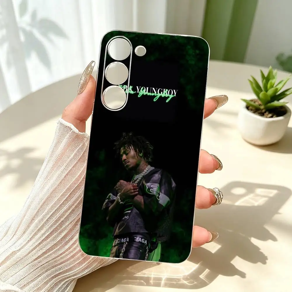 Stylish R-Rapper nba youngboy  Transparent Phone Case for Samsung A10 12 20 21S 30 31 40 50 51 52 70 71 Cover