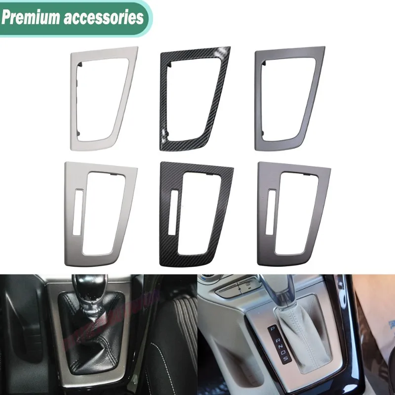 For Ford Focus MK3 2012-2014 Car Center Control Gear Shift Panel Cover Trim Gear Collars Manual Automatic Kit BM51A044H83AB