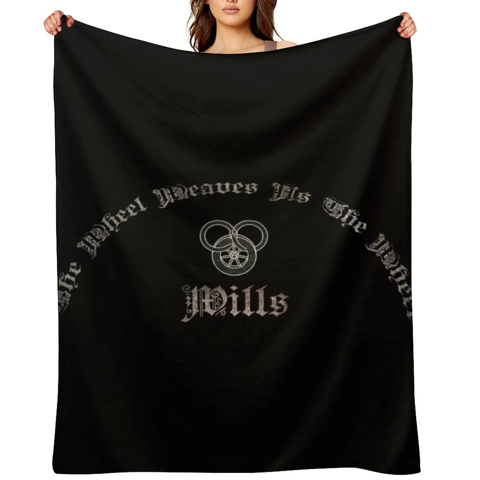 

The Wheel Weaves As The Wheel Wills - Wheel of Time Throw Blanket anime Luxury Brand Luxury St Softest Blankets