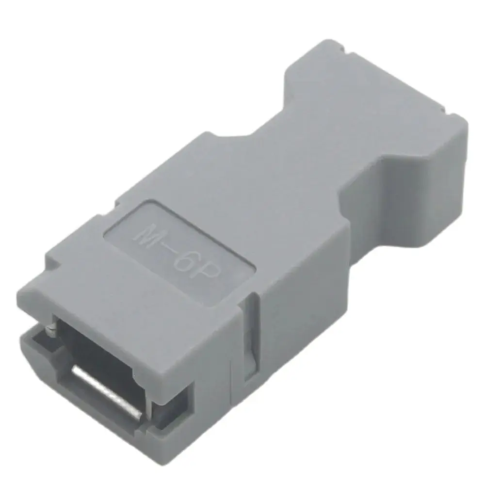 

1394 Male Encoder Plug SM-6P Servo Drive Connector CN3 Solder Wire 6 Core Scsi Cable Connector 1Pcs