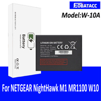 W-10 W-10A 5040mAh For NETGEAR NightHawk M1 MR1100 W10 Smartphon Batteries High Quality Replacement Spare Mobile Phone Battery