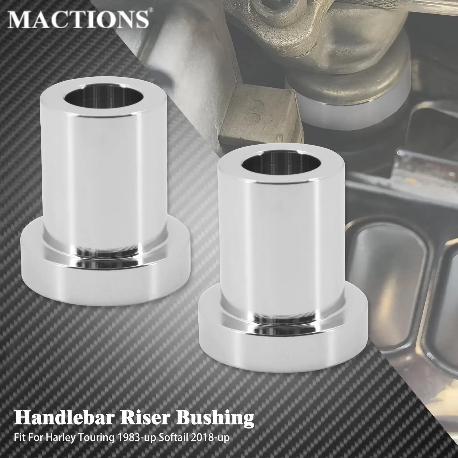 

Motorcycle Handlebar Riser Bushings For Harley Touring Road King Electra Street Road Tri Glide FXBB FXLR FLFB FLHTC Handbar Kits