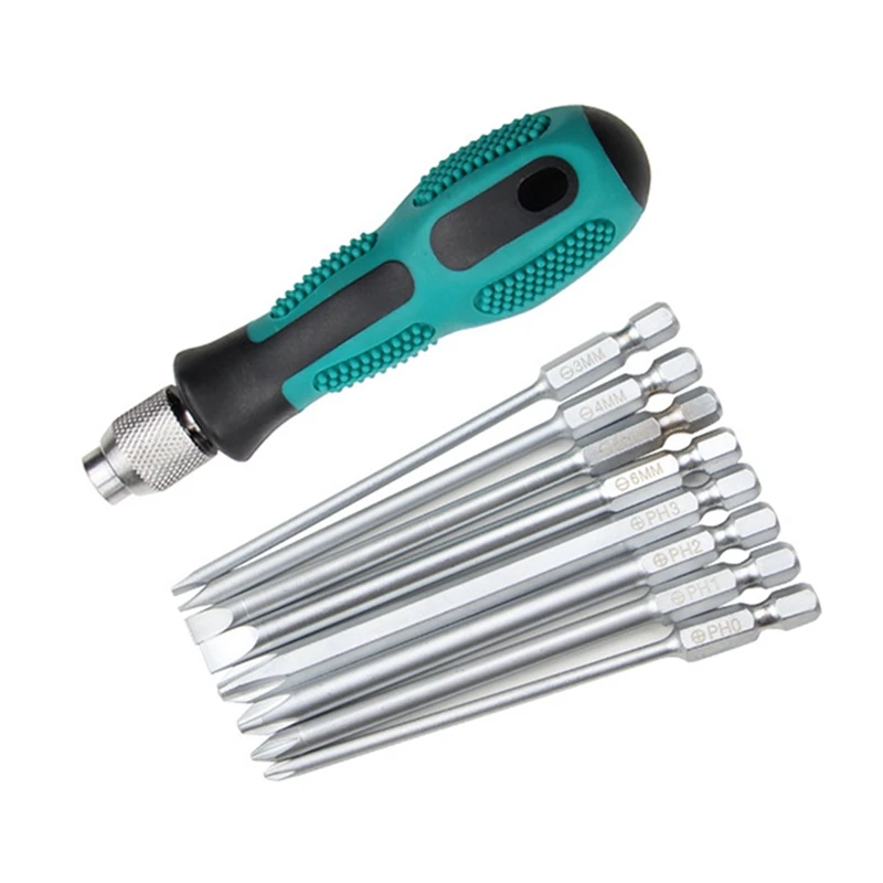 T61C_9-In-1 Screwdriver Set Maintenance Tools Eight-Bit Screwdriver
