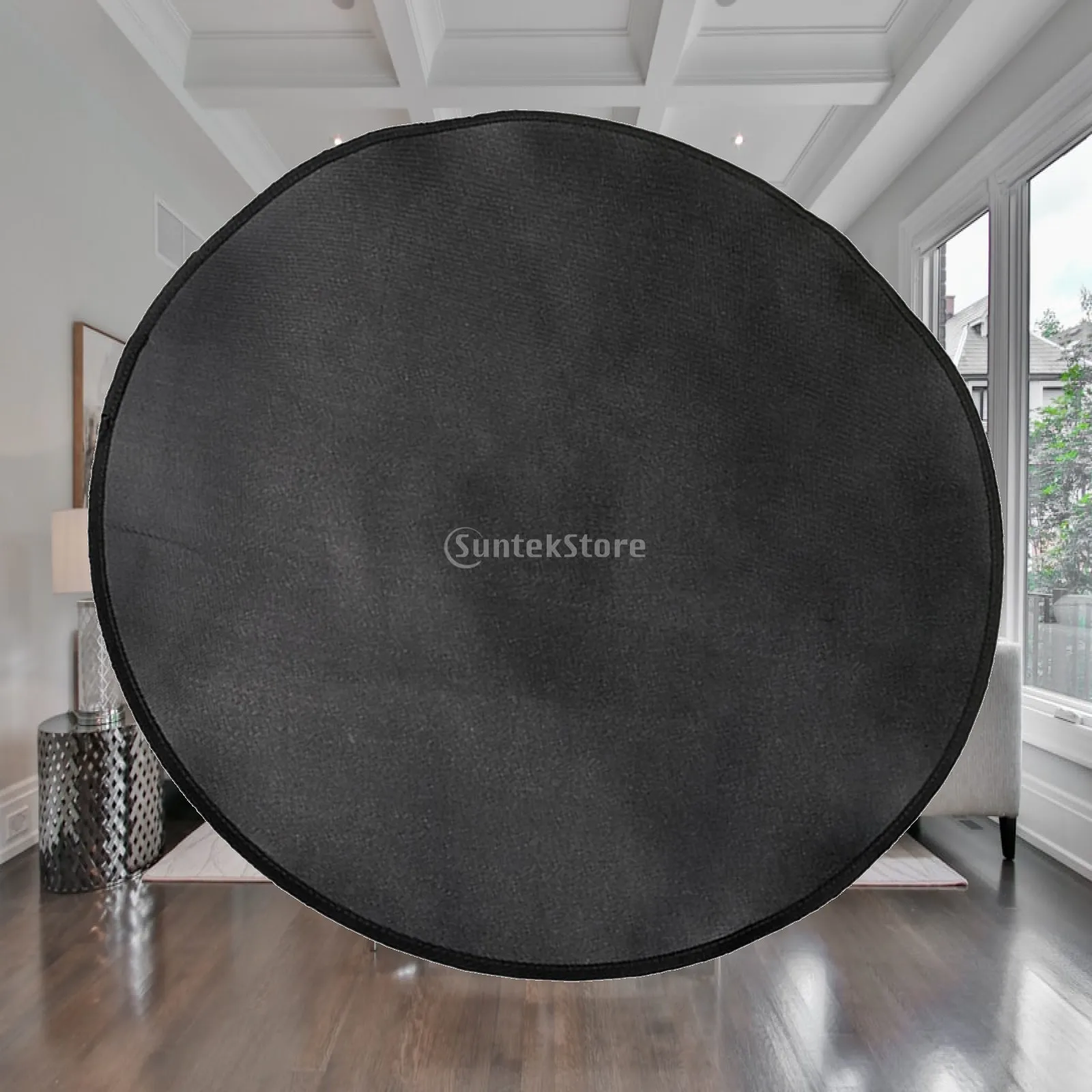 Floor Protection Rug Hearth Splatter Rug Non Slip Heat Insulation Fireproof Mat for Decking Camping Grass Outdoor Patio