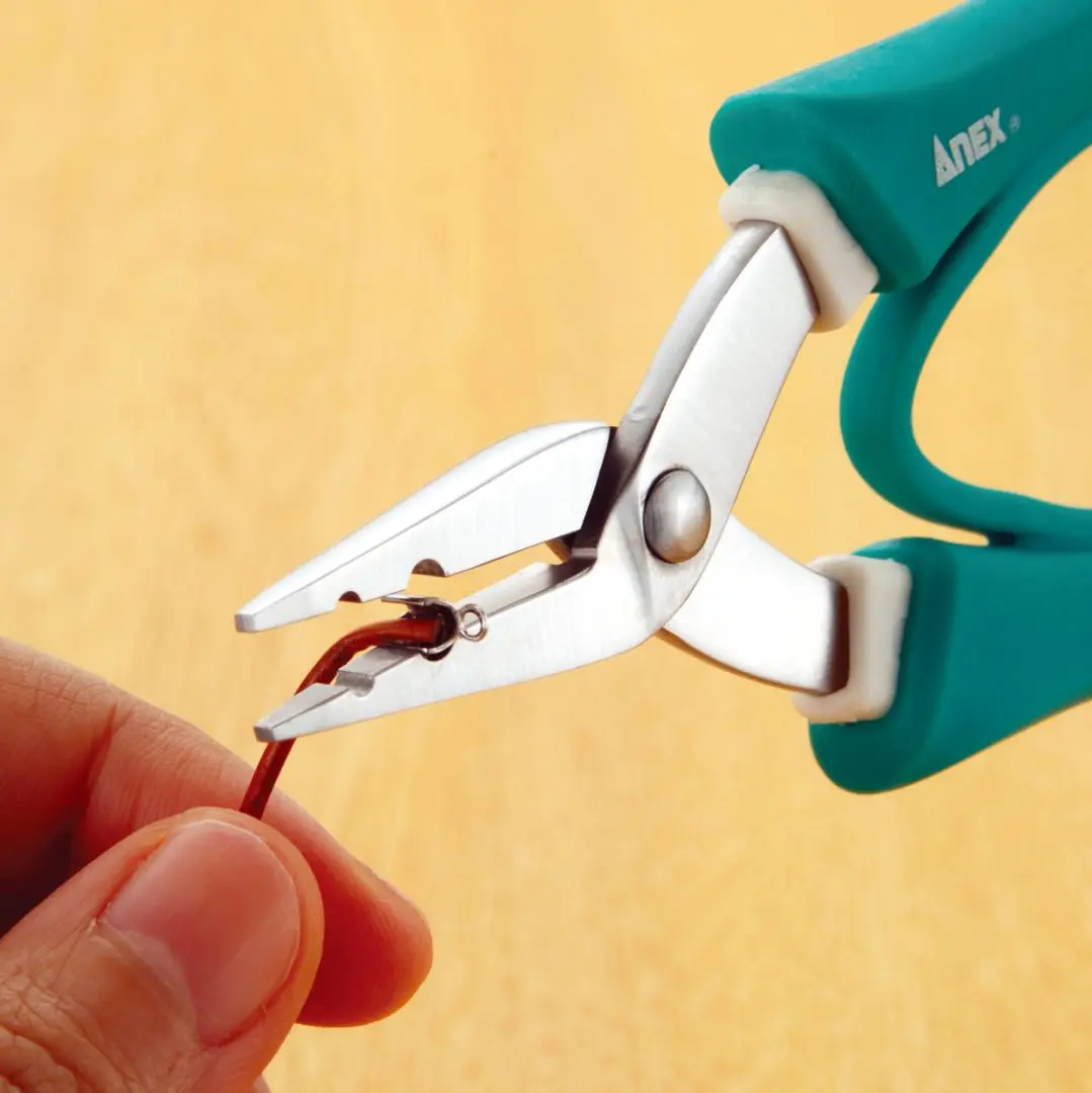 anex-n-pinza-crimpatrice-giapponese-in-acciaio-inossidabile-257-160mm-per-gioielli-perline-e-chiusure-in-pelle-con-impugnatura-in-gomma-verde