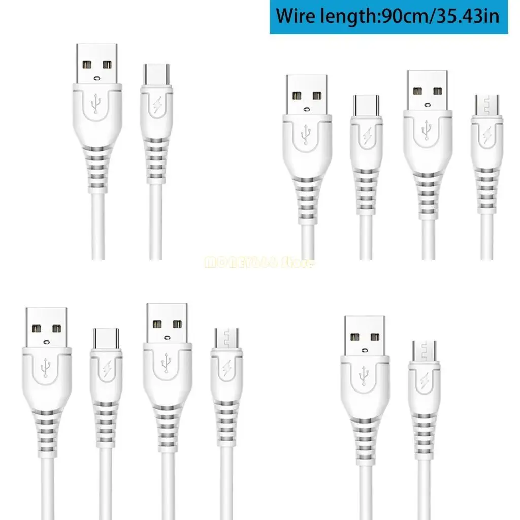 F62C 80cm長さUSBケーブル高速充電コード6A出力120Wスーパーファストチャージワイヤー