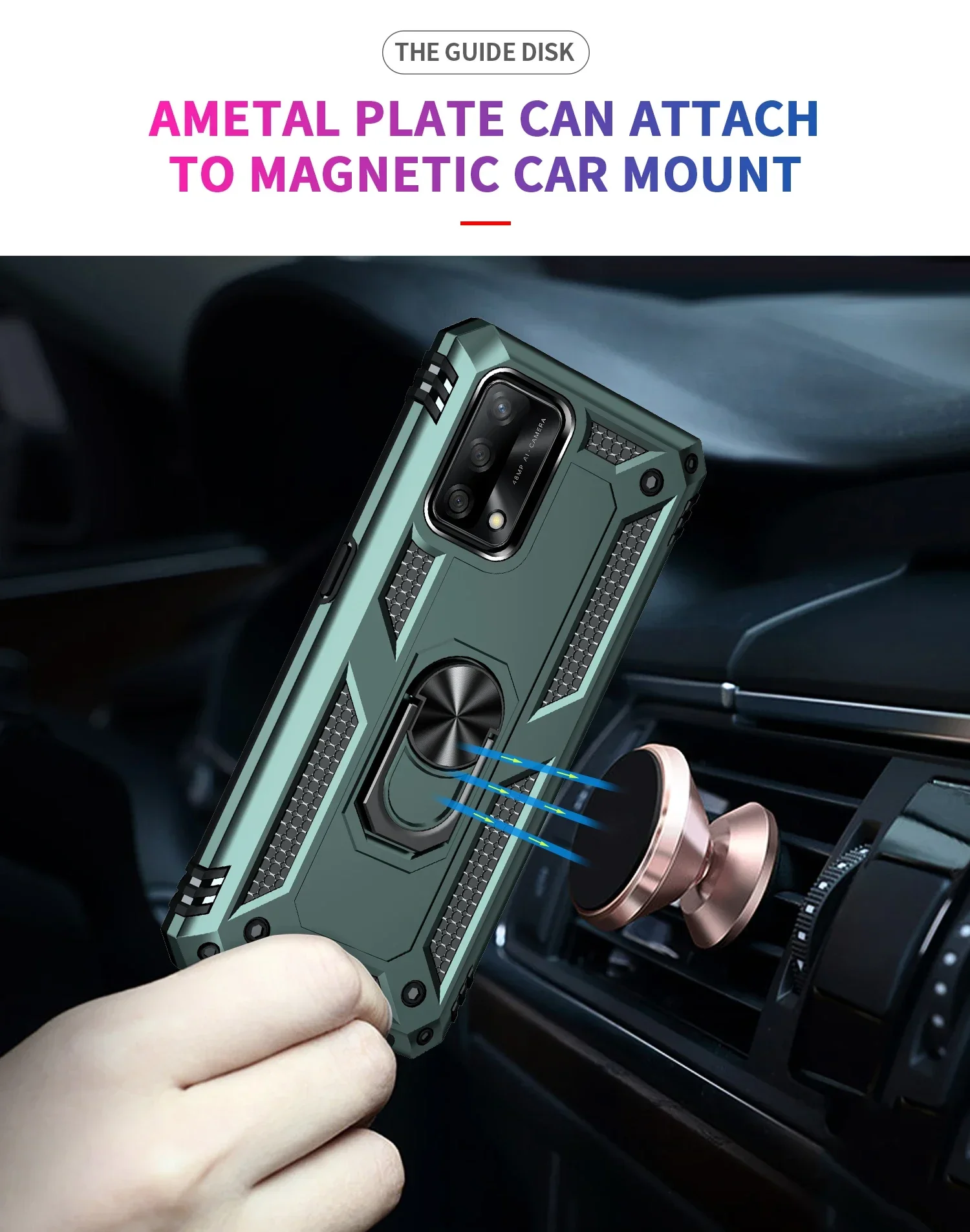 Oppo A74 F19 케이스용 충격 방지 커버 Oppo A74 CPH2219 링 홀더 폰 케이스 OPPO F19 A74 4G Funda F19 Coque Capa 케이스