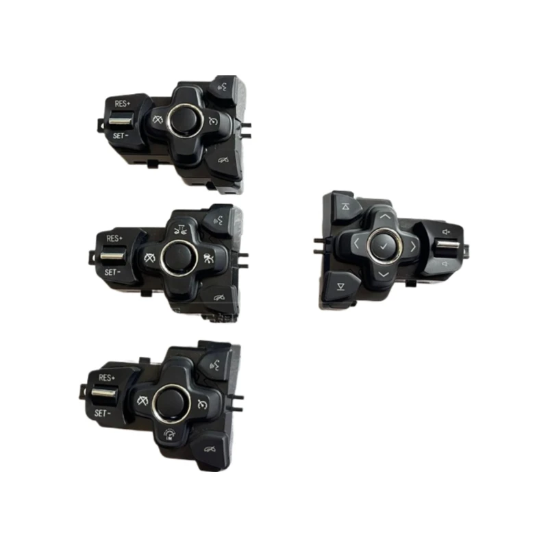 For Buick 13-15 New Regal LaCrosse Steering Wheel Switch Cruise Control Switch Voice Controlled Steering Wheel Button Black