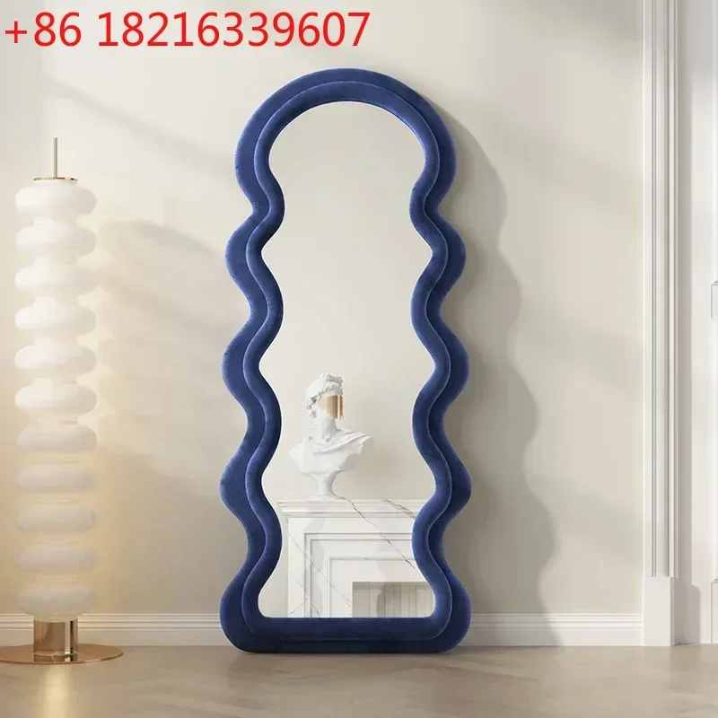 TAO Nordic Hallway Mirror Aesthetic Floor Full Body Mirror Hairdressing Aesthetic Espejo Decorativo Pared Home Decorating Items