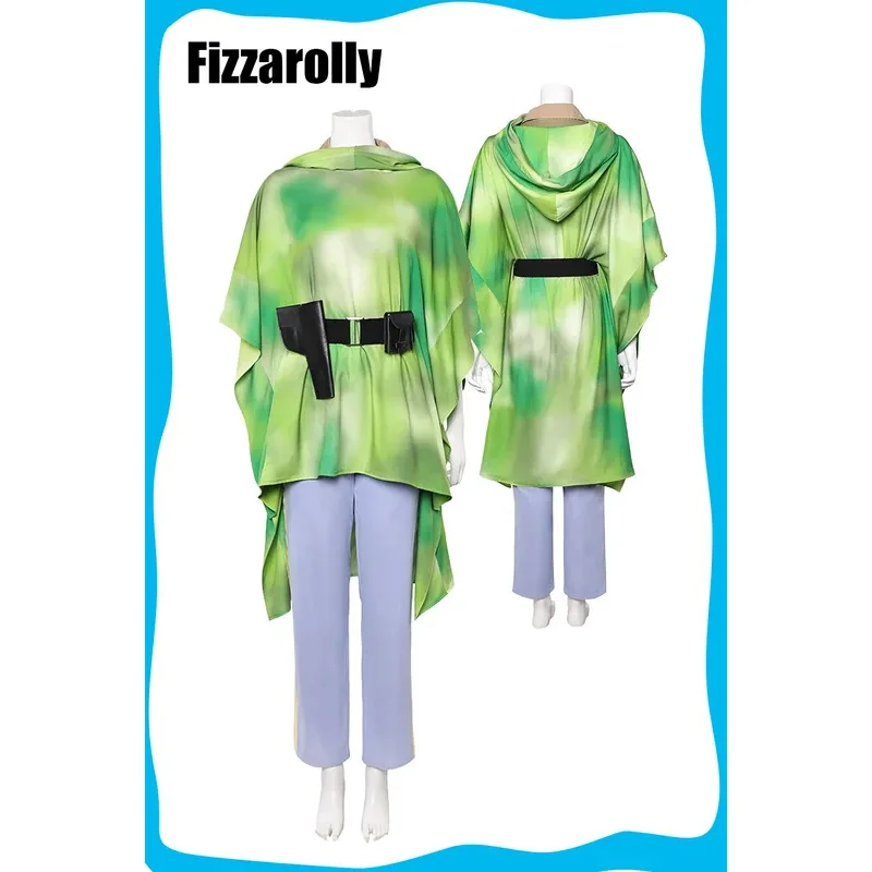 1983 Movie Return Jedi Leia Cosplay Costume Women Disguise Cloak Belt Set Clothing Female Roleplay Halloween Carnival Party Suit