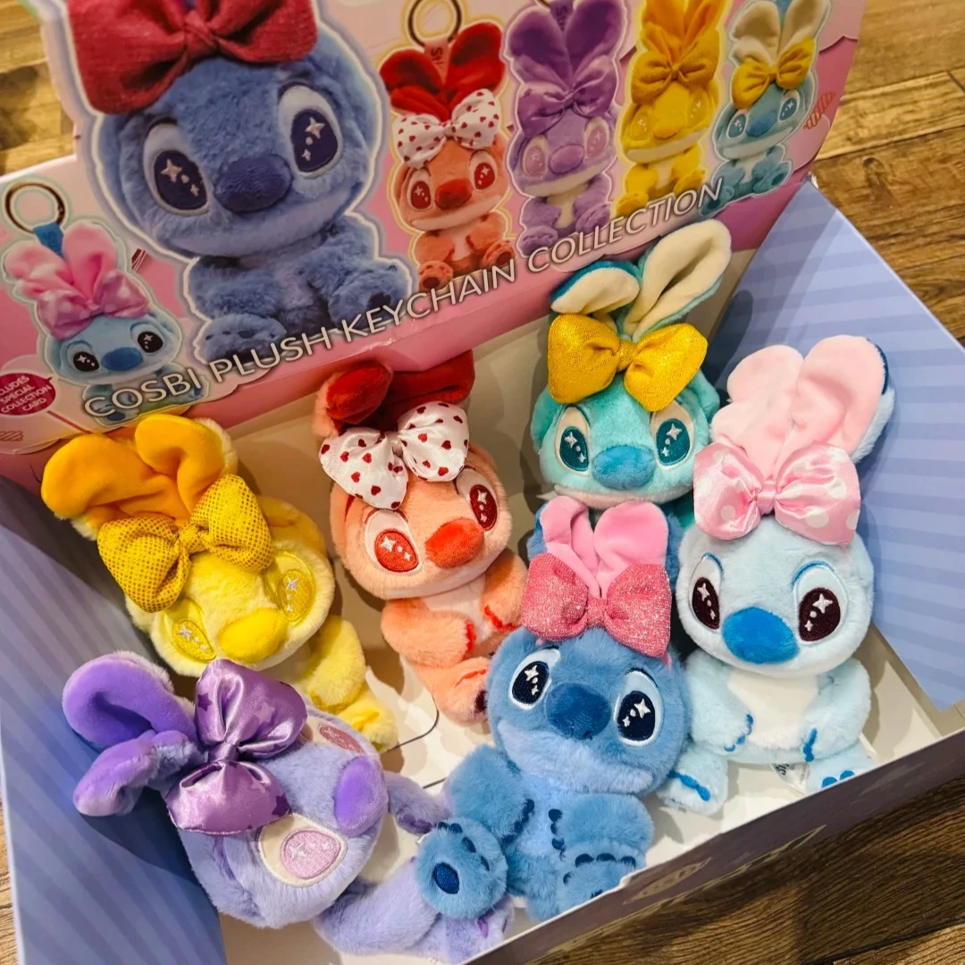 

Authentic Hot Toys Stitch Candy COSBI Blind Box Keychain Backpack Pendant Children's Toy Collection Customized Birthday Gift