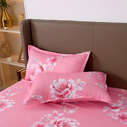 1pcs Bedding Pillowcase With Customizable Flowers Design Adult Bedroom Home Decor Custom Size Cushion Cover 70x70cm Or 51x66cm